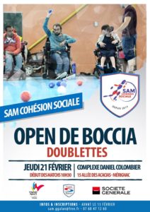 Open de Boccia Doublettes @ Complexe Daniel Colombier | Mérignac | Nouvelle-Aquitaine | France