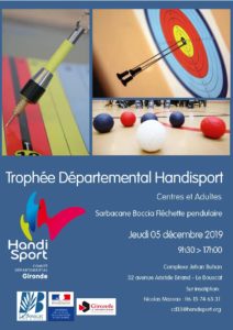 Trophée Départemental Centres et Adultes @ Salle Maurice Maronier | Le Bouscat | Nouvelle-Aquitaine | France
