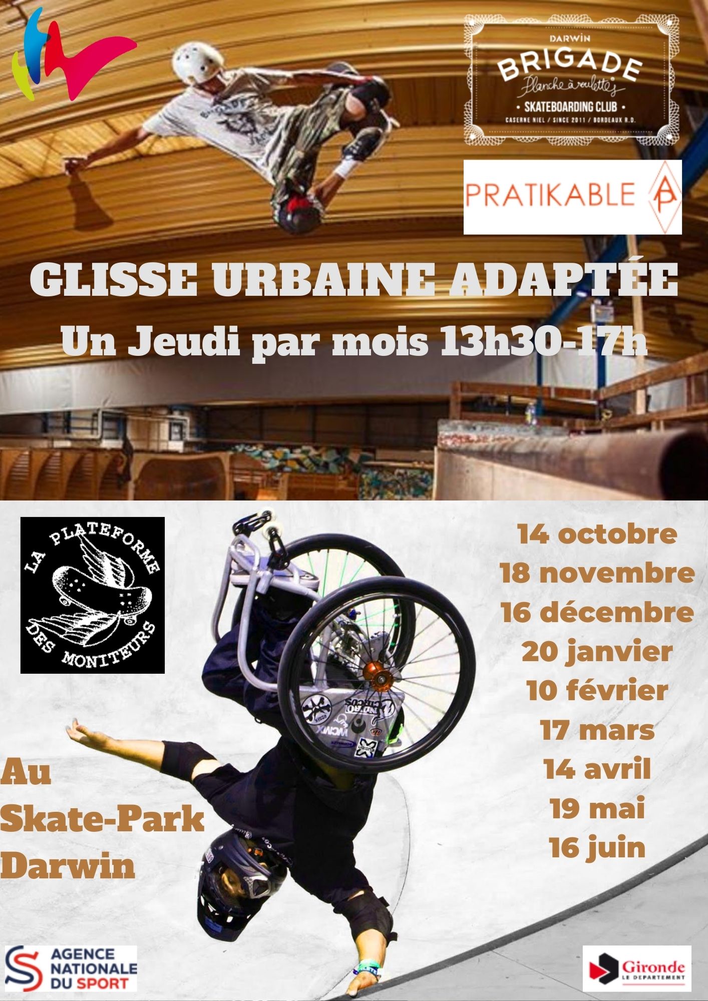 Glisse urbaine adaptée